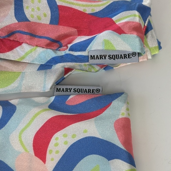 NWOT Mary Square Satin Pillowcase Color Me Happy - Picture 6 of 6